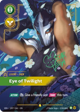 Shen, Eye of Twilight #193*/166 — Vendetta