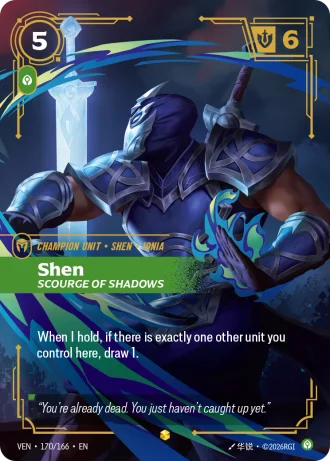 Shen, Scourge of Shadows #170/166 — Vendetta