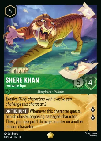 Shere Khan - Fearsome Tiger #88/204 — Whispers in the Well