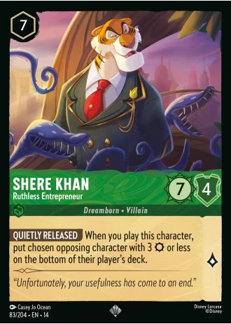 Shere Khan - Ruthless Entrepreneur #83/257 — Hyperia City