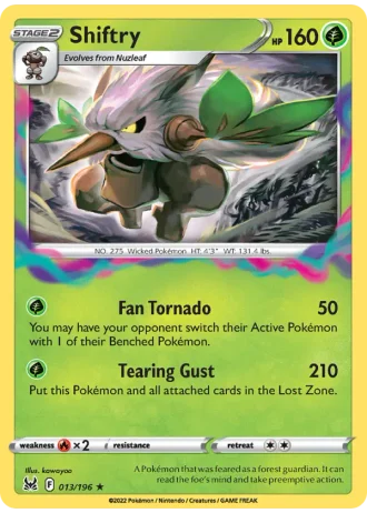 Shiftry #013/196 — Lost Origin