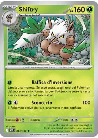 Shiftry #015 — Megaevoluzione