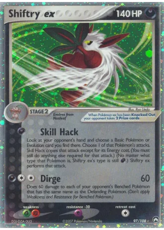 Shiftry ex #97 — Power Keepers