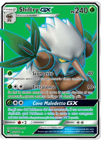 Shiftry GX #152/168 — Tempesta Astrale