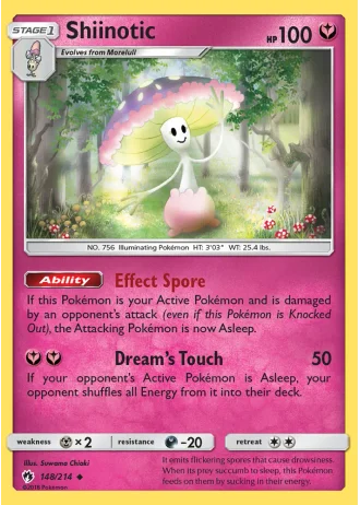 Shiinotic #148/214 — Lost Thunder