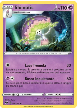 Shiinotic #80/189 — Fiamme Oscure