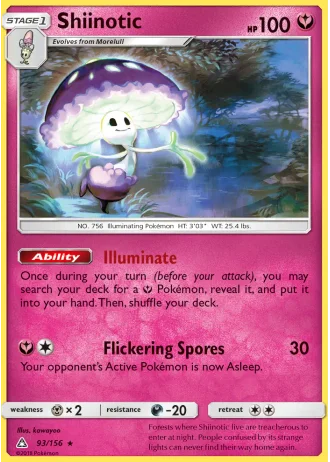 Shiinotic #93/156 — Ultra Prism