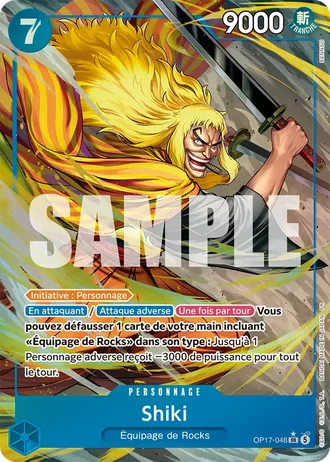 Shiki (OP17-048) (Alternative Art) — Les Guerriers les Plus Puissants au Monde (OP17)