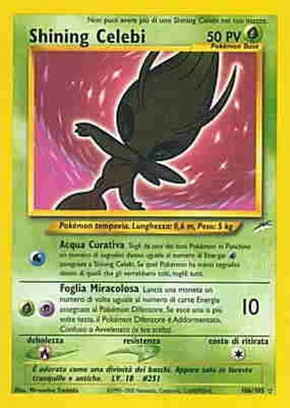 Shining Celebi (1ª Edizione) #106 — Neo Destiny (1ª Edizione)