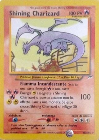 Shining Charizard #107 — Neo Destiny