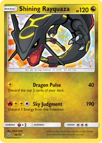 Shining Rayquaza #56 — Shining Legends