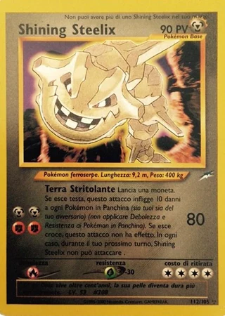 Shining Steelix #112 — Neo Destiny