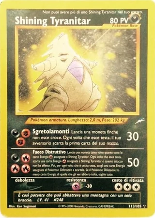 Shining Tyranitar #113 — Neo Destiny