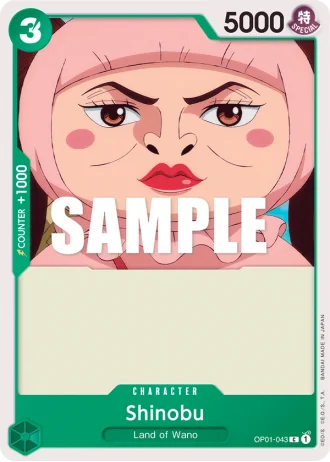 Shinobu (OP01-043) — Romance Dawn (OP01)
