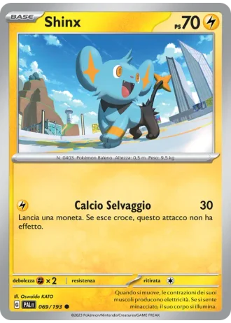 Shinx #069 — Evoluzioni a Paldea