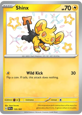 Shinx #135 — Paldean Fates