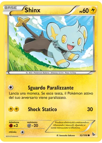 Shinx #32/106 — Fuoco Infernale