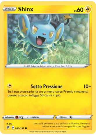 Shinx #60/192 — Fragore Ribelle