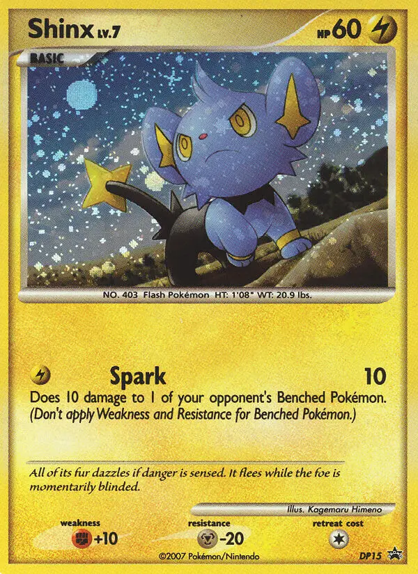Shinx DP15 — Diamond & Pearl Promos
