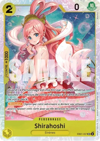 Shirahoshi (EB01-057) (Reprint) — ONE PIECE CARD THE BEST vol.2 (PRB02)