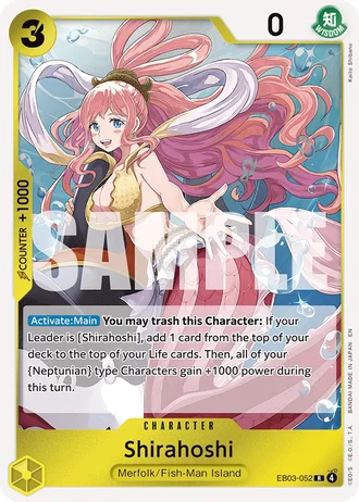 Shirahoshi (EB03-052) — ONE PIECE Heroines Edition (EB03)