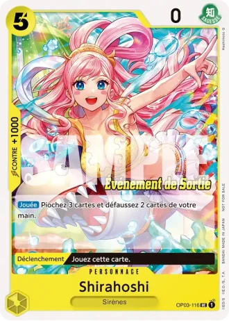 Shirahoshi (OP03-116) (Alternative Art) — PROMO