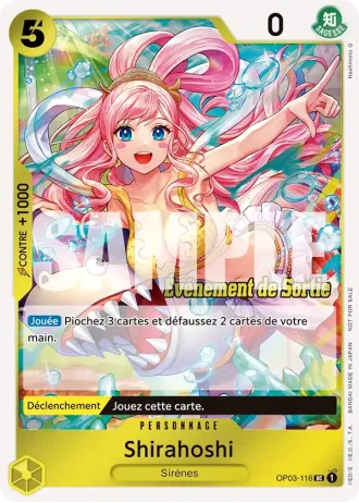 Shirahoshi (OP03-116) (Alternative Art) — PROMO