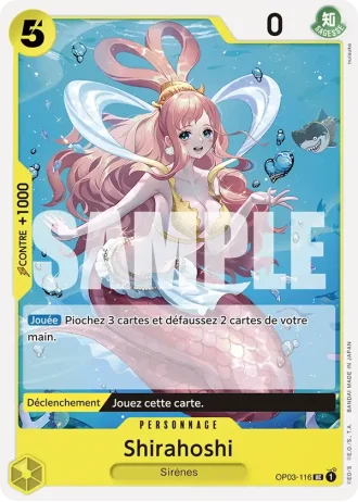 Shirahoshi (OP03-116) (Full Art) — ONE PIECE CARD THE BEST (PRB01)