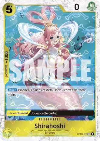 Shirahoshi (OP03-116) (Jolly Roger Foil) — ONE PIECE CARD THE BEST (PRB01)