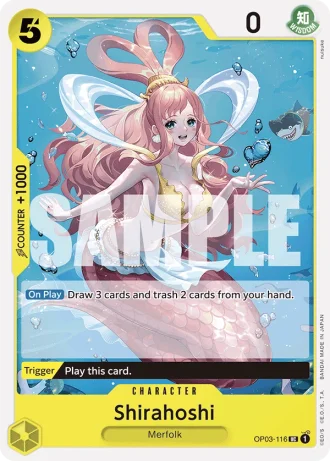 Shirahoshi (OP03-116) (Reprint) — One Piece The Best (PRB01)