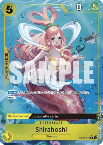 Shirahoshi (OP03-116) (Reprint) — ONE PIECE CARD THE BEST (PRB01)