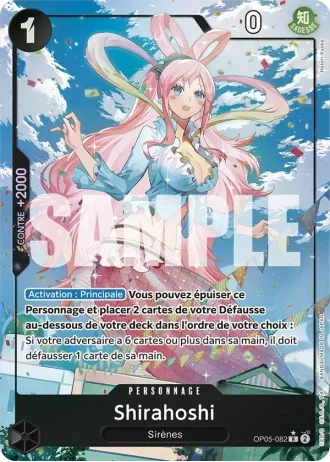 Shirahoshi (OP05-082) (Jolly Roger Foil) — ONE PIECE CARD THE BEST (PRB01)
