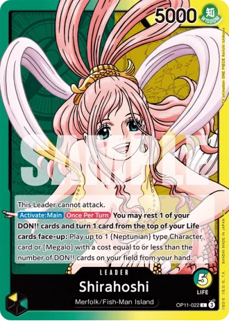 Shirahoshi (OP11-022) — A Fist of Divine Speed (OP11)