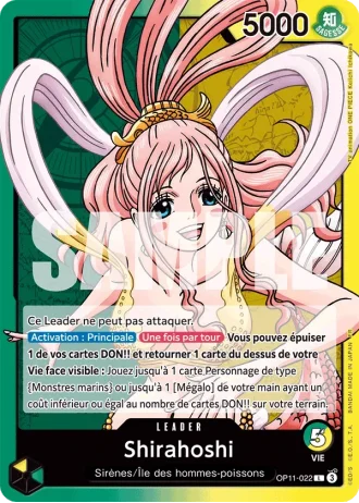 Shirahoshi (OP11-022) — Des Poings Vifs Comme l'Éclair (OP11)