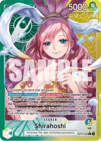 Shirahoshi (OP11-022) (Alternative Art) — Des Poings Vifs Comme l'Éclair (OP11)