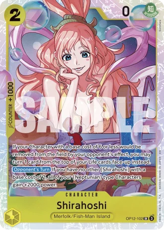 Shirahoshi (OP12-102) — Legacy of the Master (OP12)