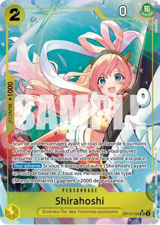 Shirahoshi (OP12-102) (Alternative Art) — l'Héritage du Maître (OP12)