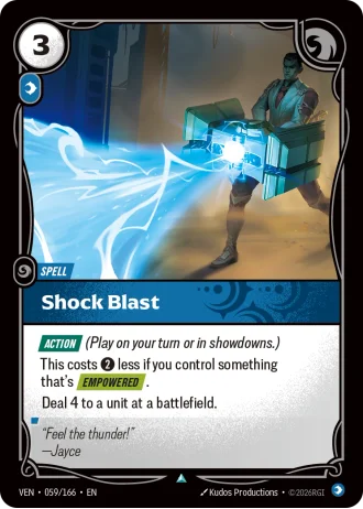 Shock Blast #059/166 — Vendetta