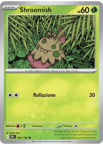 Shroomish #005/182 — Rivali Predestinati