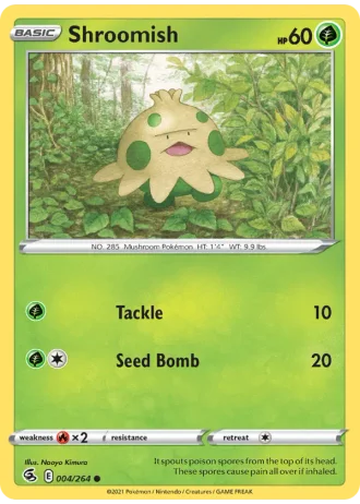 Shroomish #4 — Fusion Strike