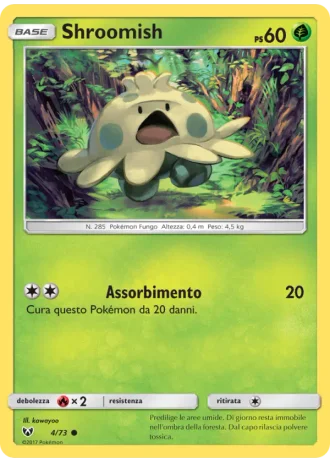 Shroomish #4 — Leggende Iridescenti