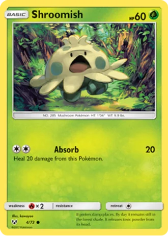 Shroomish #4 — Shining Legends