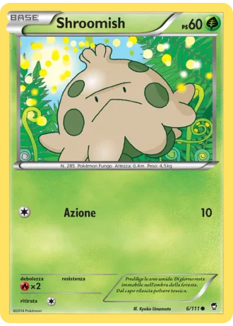Shroomish #6/111 — Colpi Furiosi