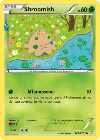 Shroomish RC2/32 — Radiant Collection (Generazioni)