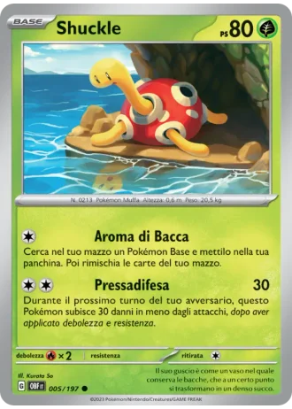 Shuckle #005 — Ossidiana Infuocata