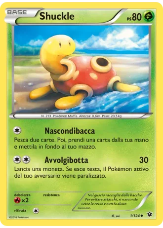 Shuckle #1/124 — Destini Incrociati