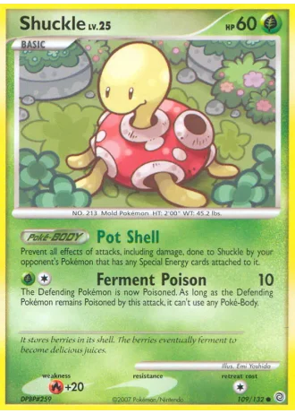 Shuckle #109/132 — Secret Wonders