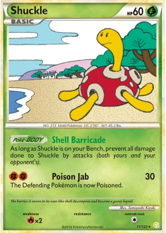 Shuckle #11 — HeartGold SoulSilver