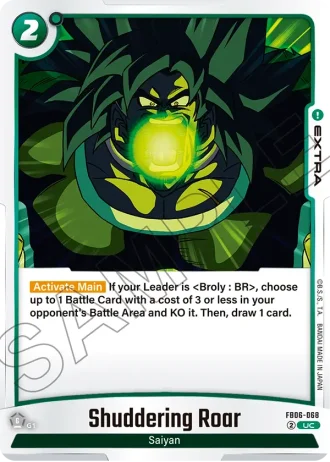 Shuddering Roar  FB06-068 — Rivals Clash (FB06)