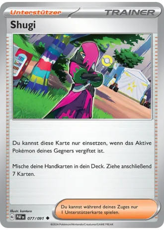 Shugi #077/91 — Paldeas Schicksale